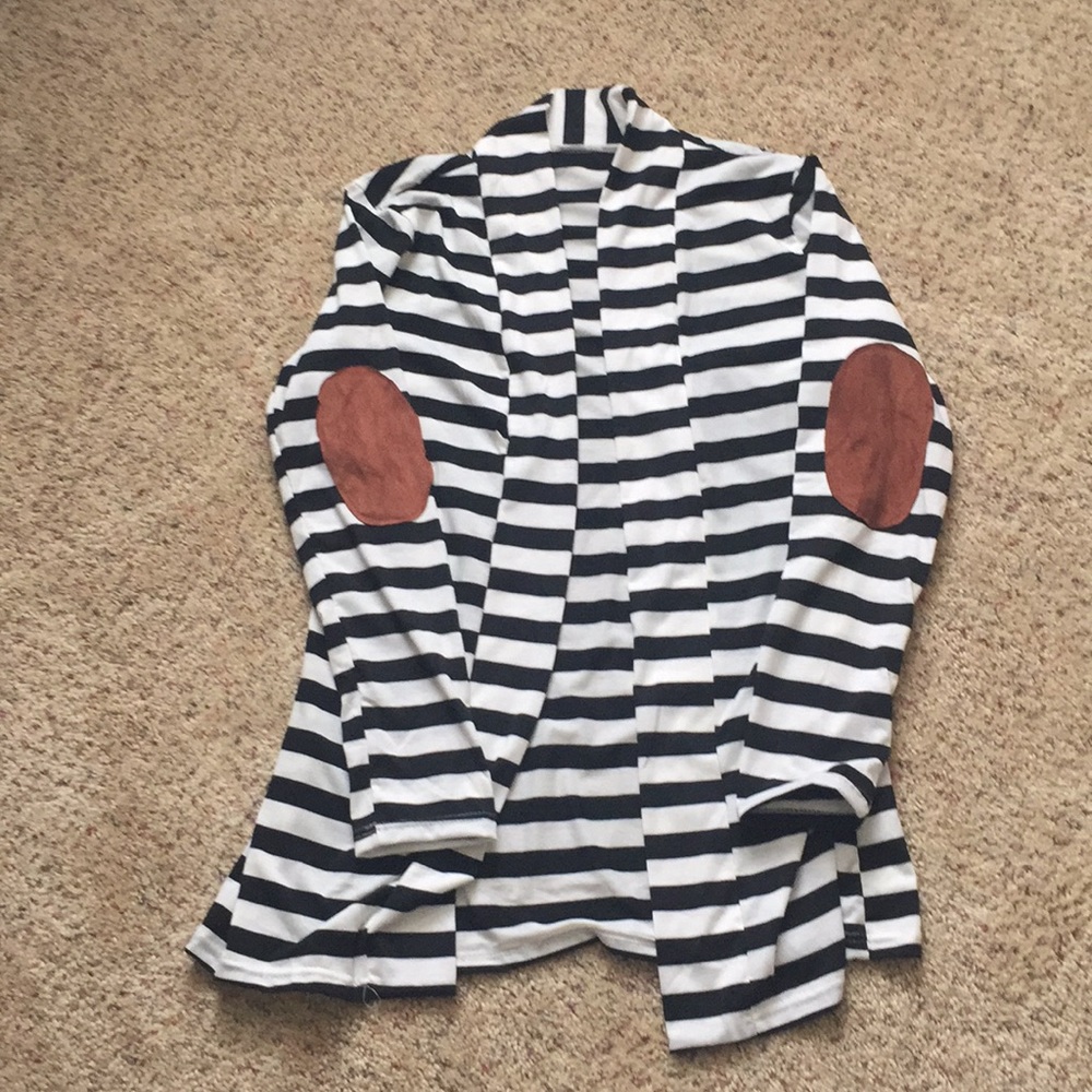 Stripped cardigan